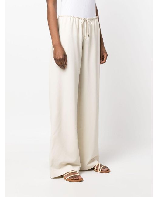 Jacquemus Straight Broek in het White