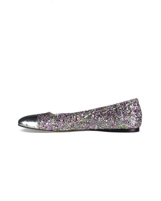 Jimmy Choo Watson Ballerina's Zilver in het Multicolor