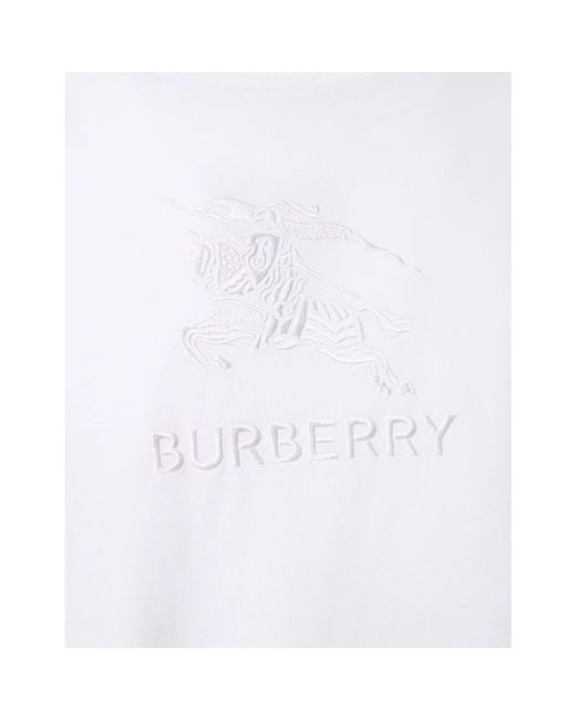 Burberry Tempah T -shirt in het White voor heren