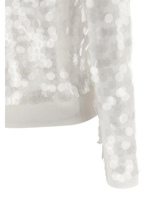Cardigan 'Necton' Max Mara en coloris White