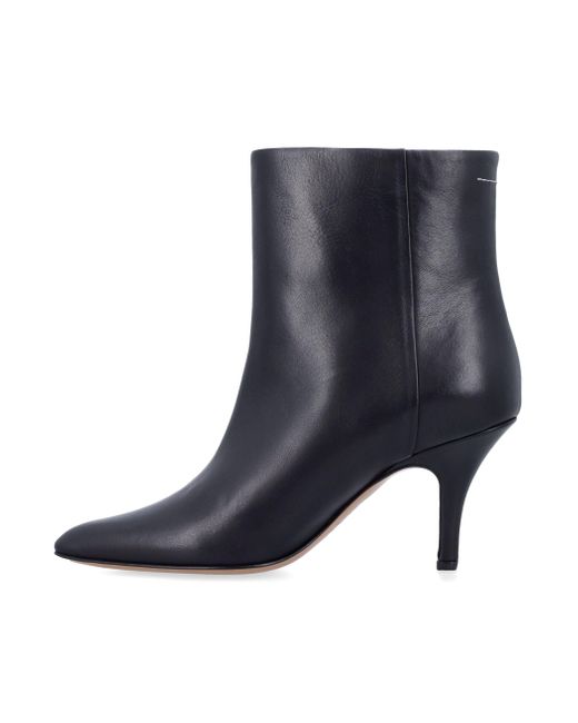 MM6 by Maison Martin Margiela Blue Flache Schuhe schwarz