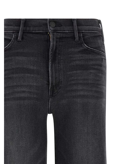 Mother Blue 'The Hustler Roller Sneak' Jeans