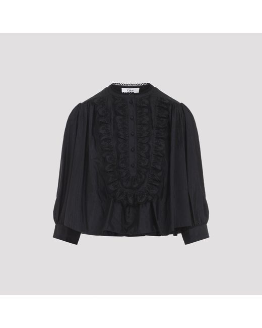 Chloé Chloë Top in het Black