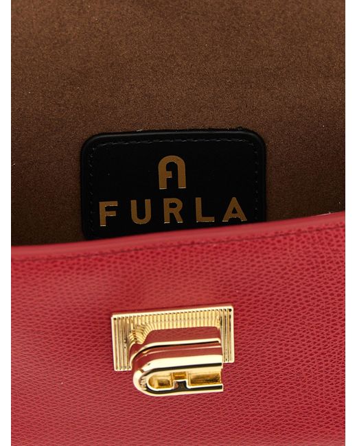 Furla Red ' 1927' Mini -Crossbody -Tasche