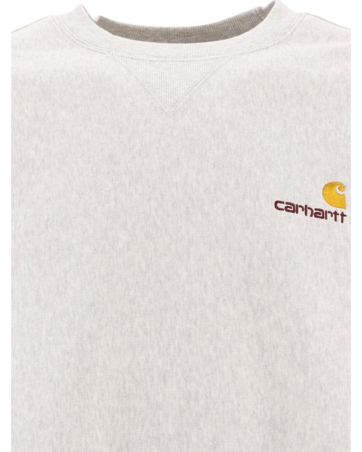 Carhartt White American Script Sweatshirts for men