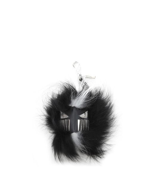 Pendi pendentif monstre cube man Fendi en coloris Black