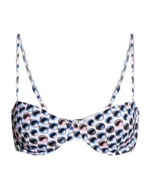 Tory Burch Blue Candy Dots Sea Dress