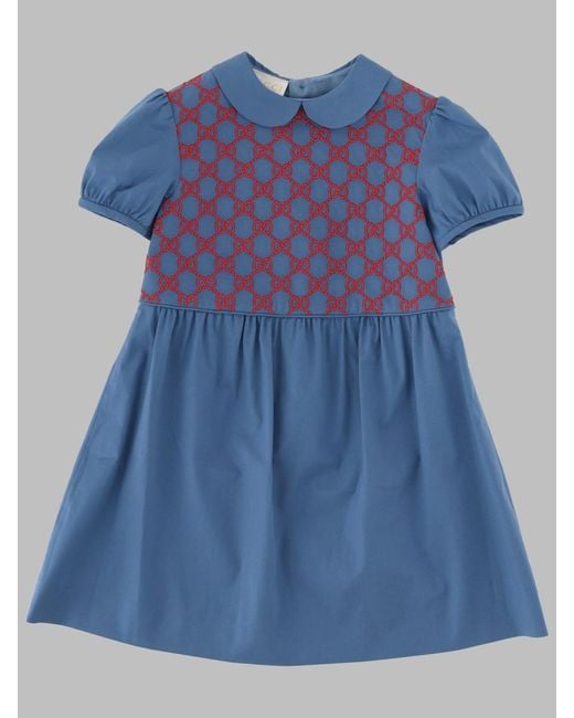 Gucci Blue S/S Dress
Stretch Cotton
Popel/Metal/Mix