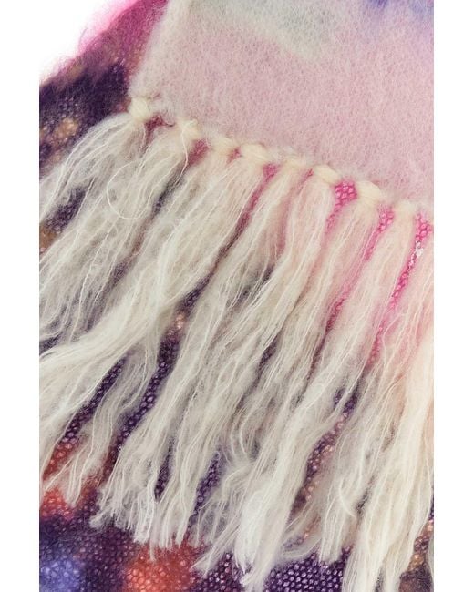 Isabel Marant Multicolor Wool Blend Amanie Scarf