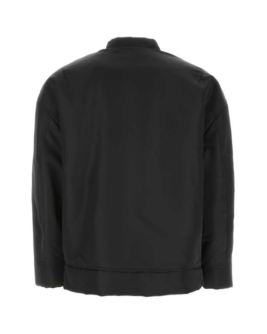 Valentino Garavani Black Nylon Jacket