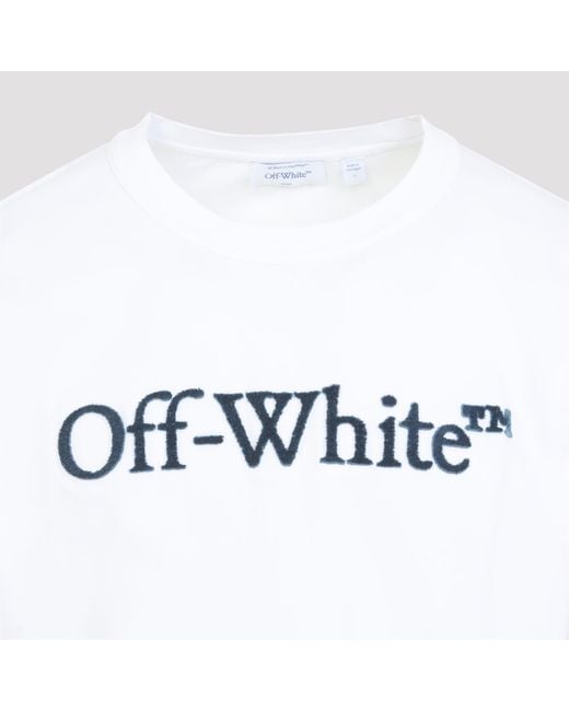 Off-White c/o Virgil Abloh White Big Bookish Regular S/S Tee
