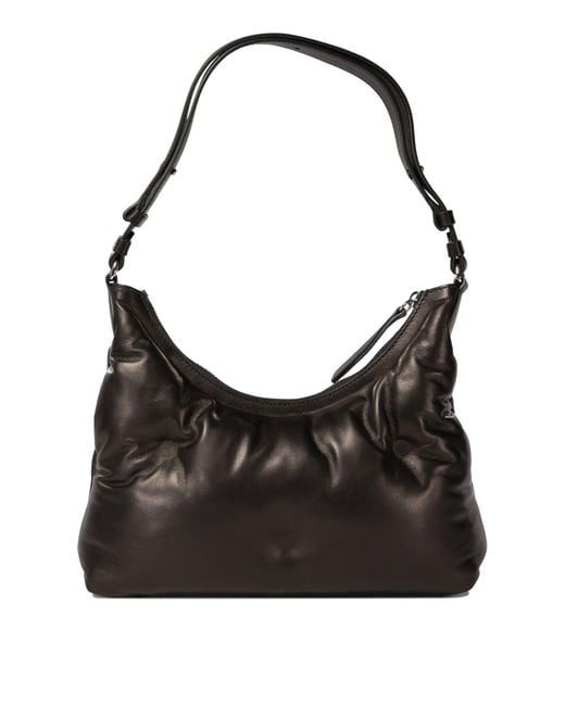 Maison Margiela Black Glam Slam Leather Shoulder Bag