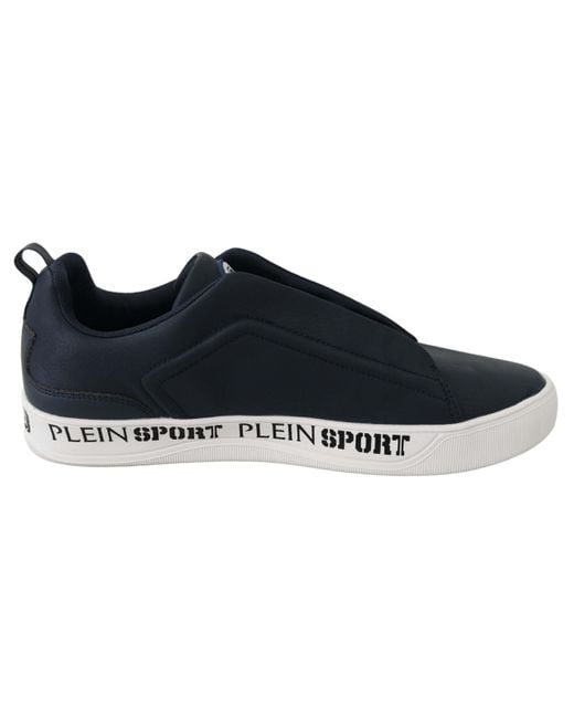 Philipp Plein Blaue Indaco-Leder-Slipper von John Sneakers in Schwarz für  Herren | Lyst DE