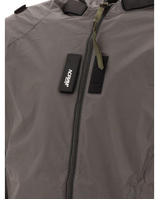 Acronym Gray "J118 Ws" Jacket for men