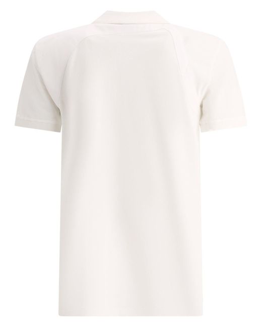Alexander McQueen Kabelbaum -Polo -Hemd in White für Herren