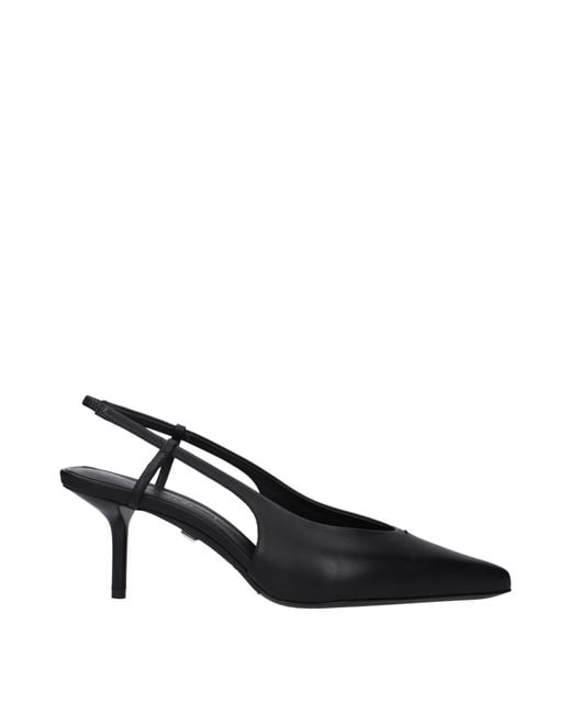 Max Mara Black Sandals Leather
