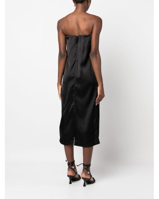 Loulou de Saison Black Long Dress Clothing