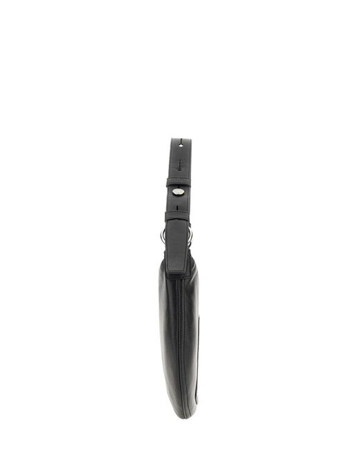 Moschino Black Nylon Mini Handbag