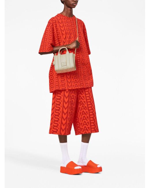 La micro tote di Marc Jacobs in Red