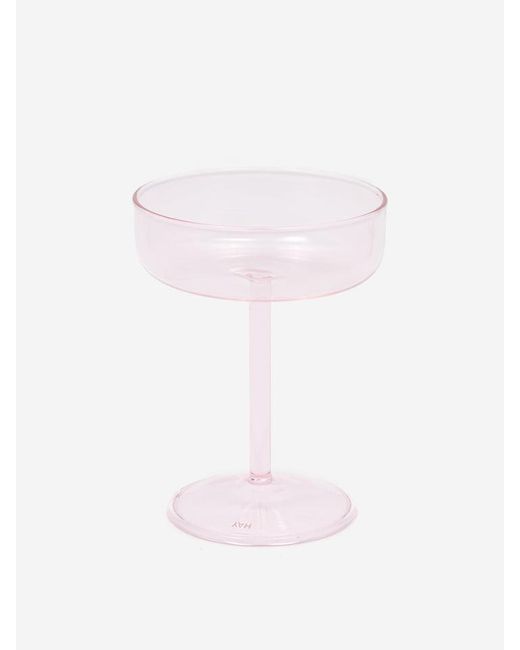 Hay White Tint Coupé Glas Set von 2