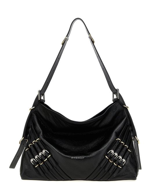 Givenchy Black 'Voyou Buckles' Umhängetasche