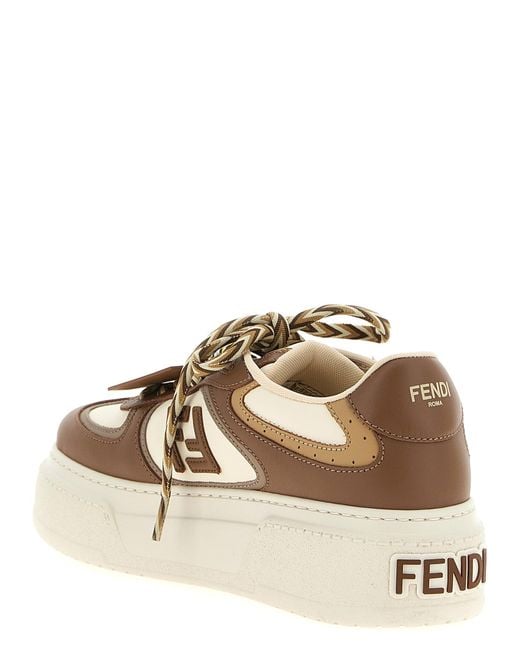 Fendi Multicolor ' Match' Sneakers