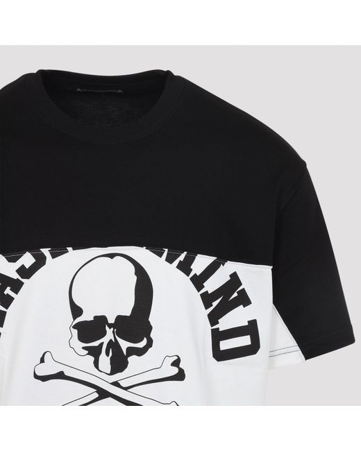 MASTERMIND WORLD Horizontale Blocket T-shirt in het Black voor heren