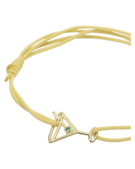 Aliita Metallic "Martini Esmeralda" Bracelet
