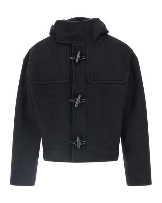 Jacquemus Blue Le Duffle Cabana' Coat for men