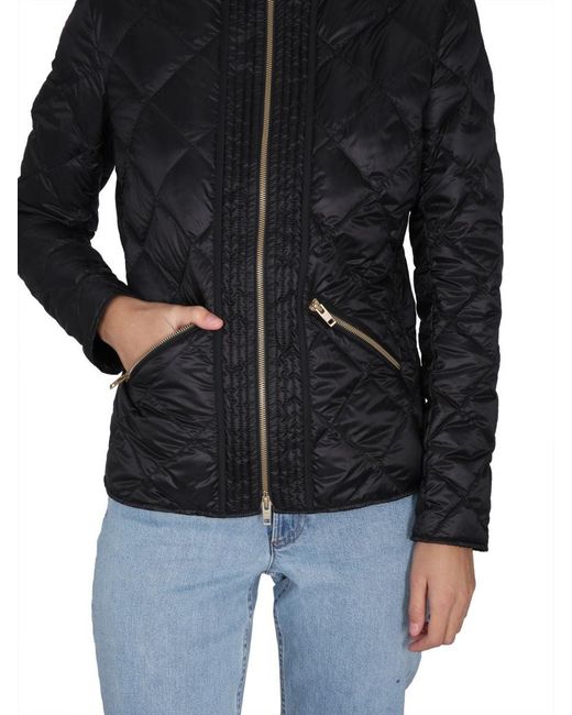 Fay Black Light Down Jacket In Water-repellent Nylon