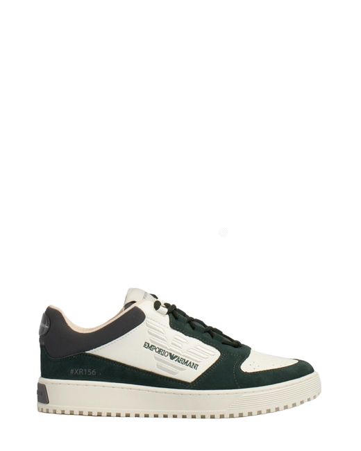 Emporio Armani Green Sneakers for men