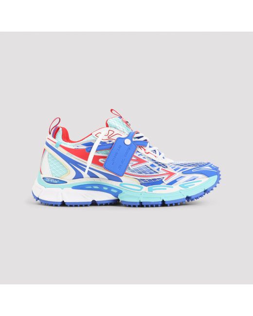Off-White c/o Virgil Abloh Blue M-Be Right Back Net Sneakers