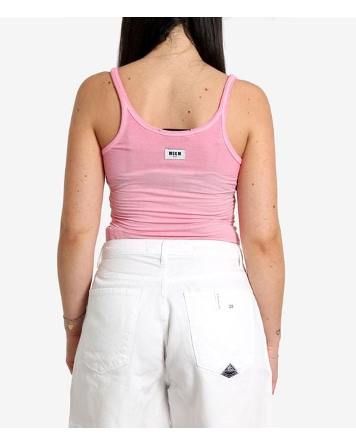 MSGM Bericht Top Roze in het Pink