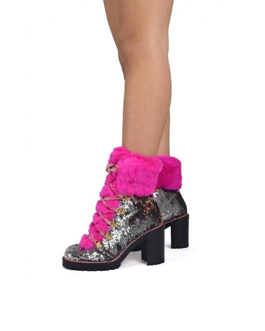 Christian Louboutin Pink Fanny 70