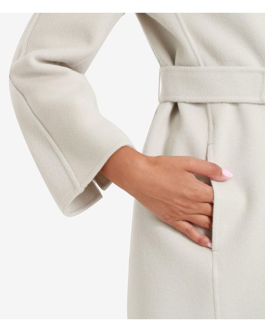 Max Mara Jas Ivoor in het White