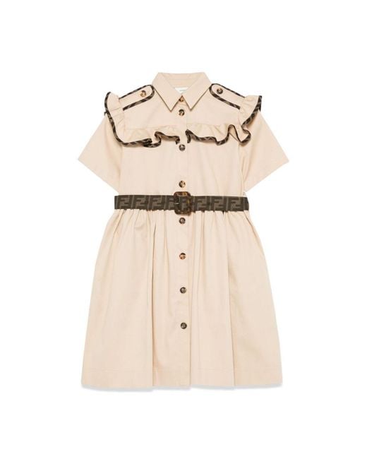 Fendi Natural Gabardine Stre Suit