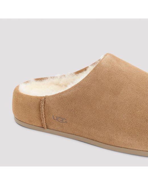 Ugg Brown Elea Slip-On Slippers