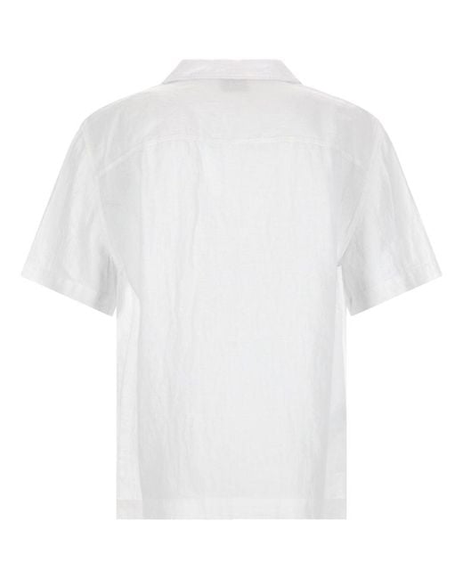HUGO White Linen Shirt