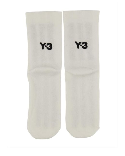 Y-3 Black Stripe Socks