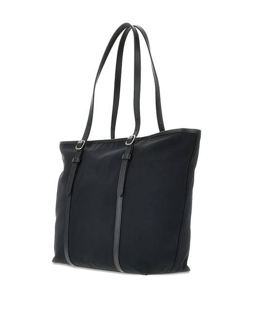 Bally Black B Light Tote W