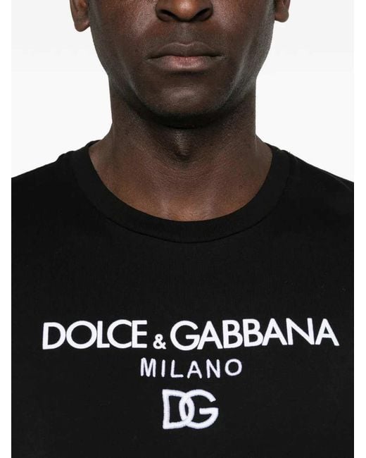 Dolce & Gabbana Black Logo T Shirt