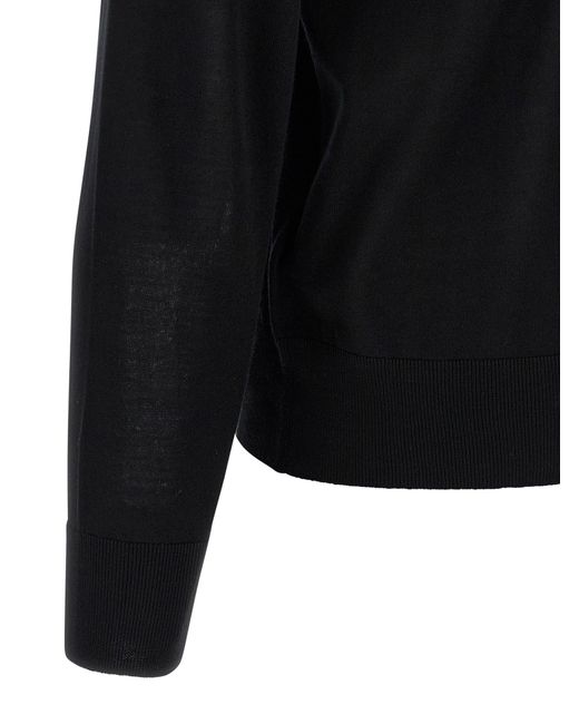DSquared² Wolturtleneck Trui in het Black voor heren