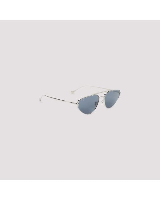 JIL SANDER X OLIVER PEOPLES Blue Geometric Sunglasses
