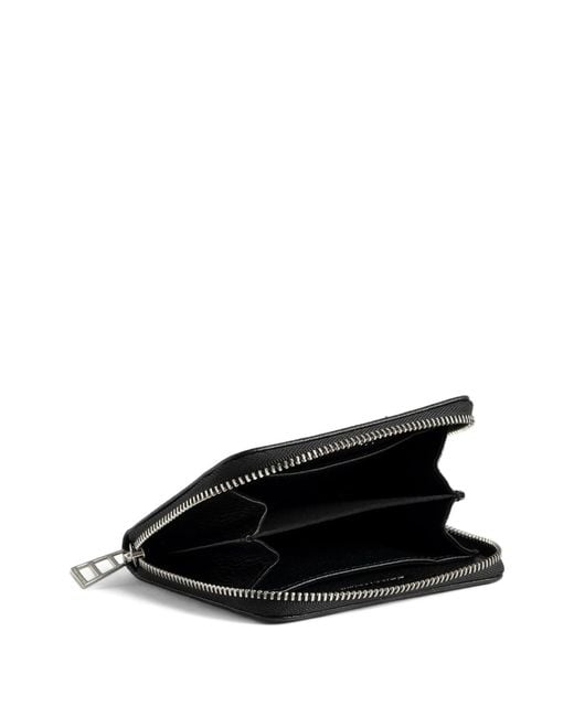 Zadig & Voltaire Black Mini Zv Grained Graffiti