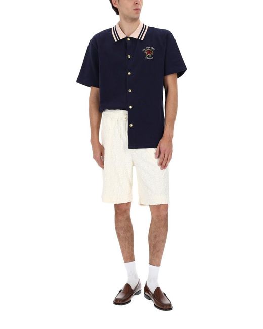 Drole de Monsieur Natural Cotton Shorts for men
