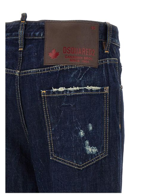 Jeans '642' DSquared² de hombre de color Blue