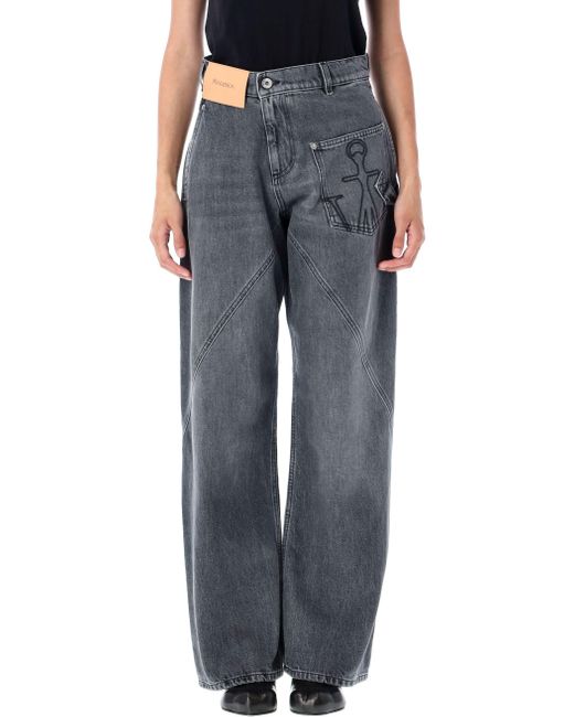 J.W. Anderson Blue JW Anderson Jeans grau
