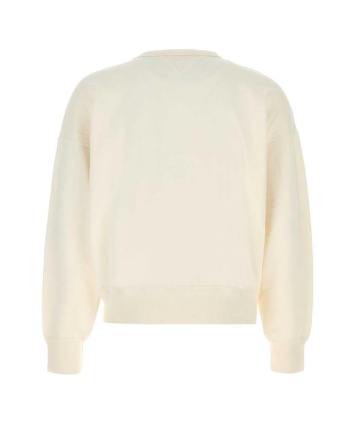 Polo Ralph Lauren White Crew Neck Sweatshirt for men