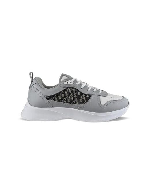 Dior Gray B25 Runner Sneakers
