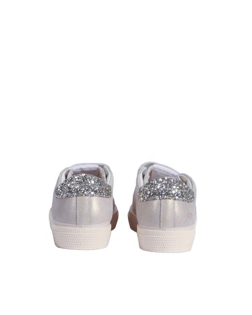 Golden Goose Deluxe Brand Gray Sneakers Old School Suede Upper And Strap Shiny Leather Star And Heel